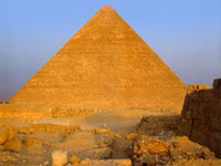Египетские пирамиды - Пирамида Хефрена (Хафры) в Египте