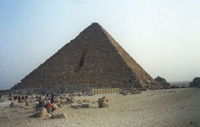 Египетские пирамиды - Пирамида Микерина (Менкаура) в Египте